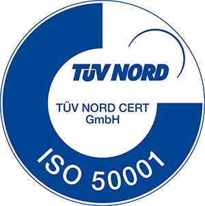 Certificaat: Het energiemanagement van STRATO werd door TÜV Nord gecertificeerd volgens ISO-norm 50001