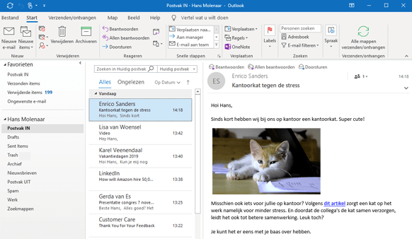 Microsoft Outlook desktop