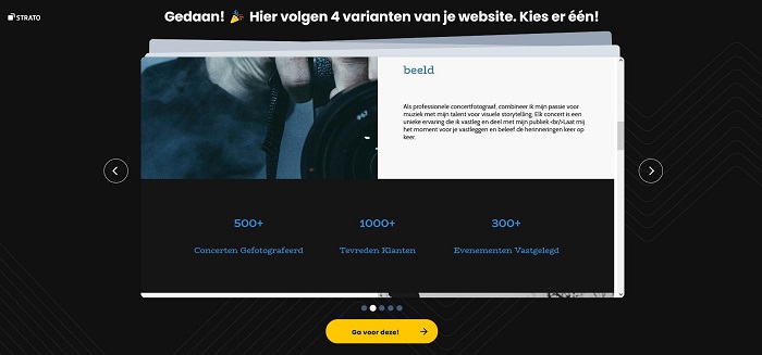 SmartWebsite - in een paar stappen AI je website laten maken