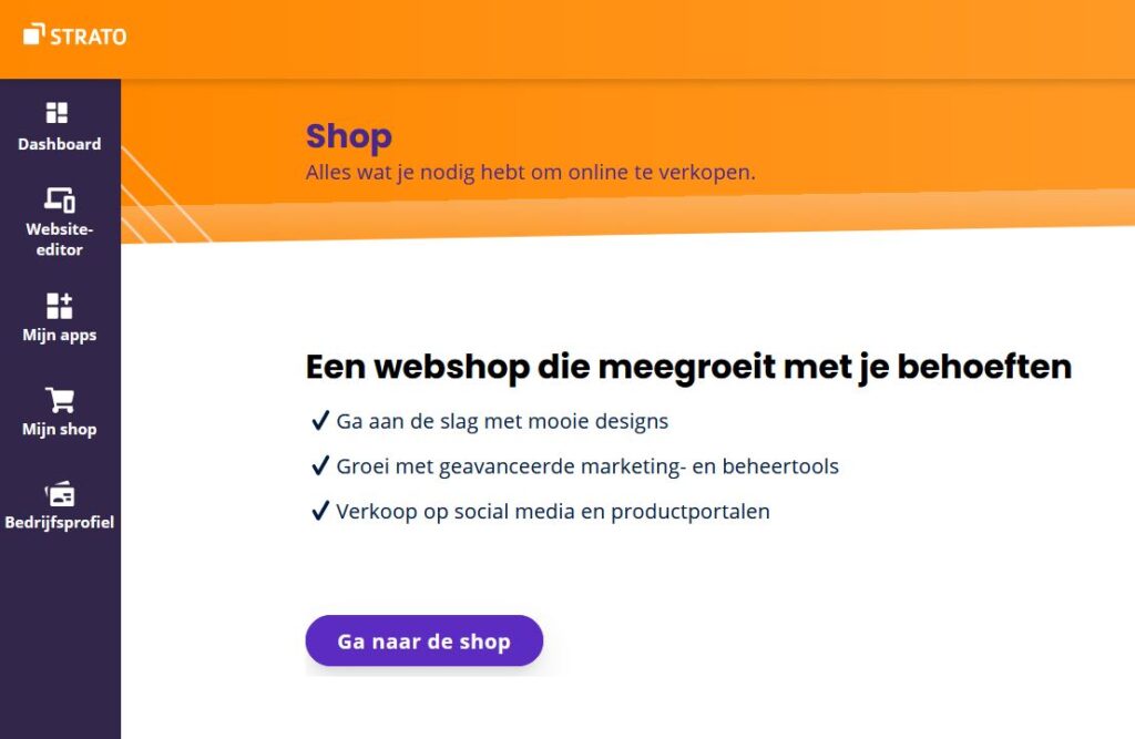 SmartWebsite - ook online producten verkopen? Dan kun je een webshop toevoegen.